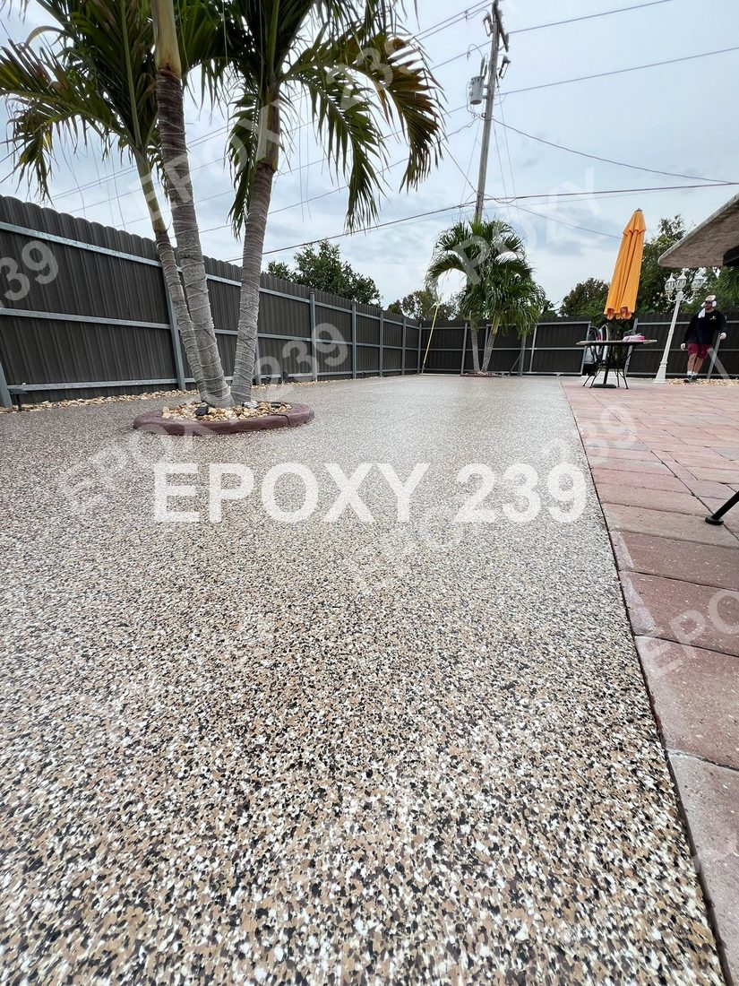 Epoxy floor